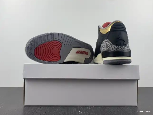 Air WMNS Jordan Gold CK9246-067 Black 3 0513